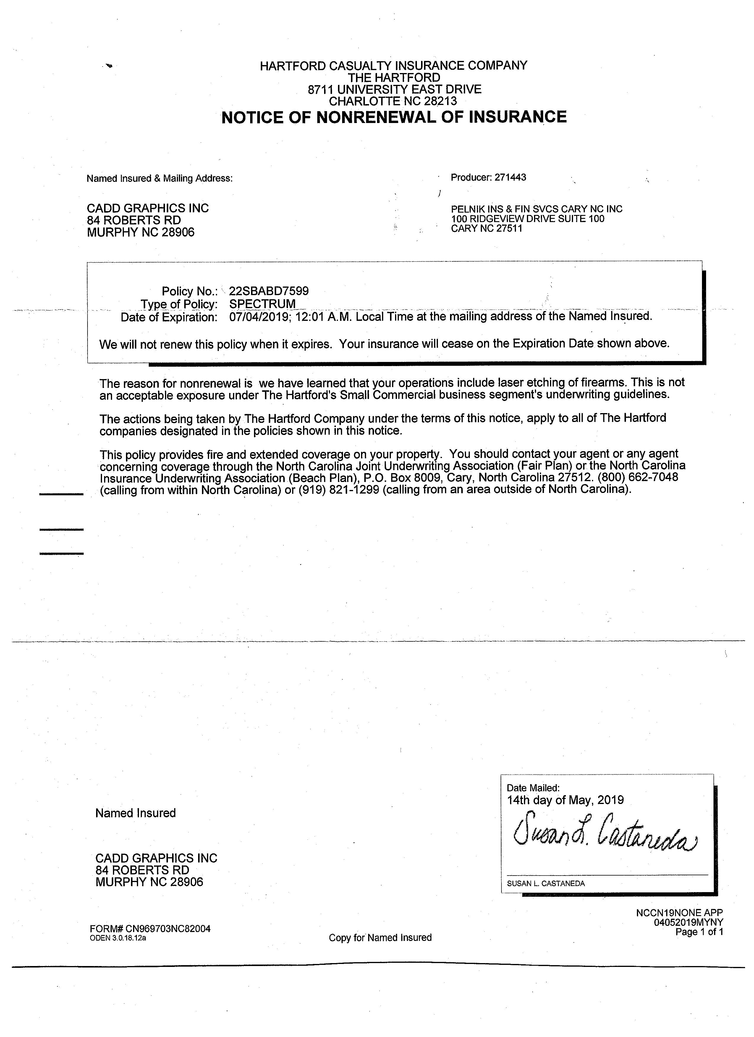 The Hartford Insurance Address >> Why Our Business Insurance Was Cancelled On The 4th Of July The Hartford Insurance Address >> Why Our Business Insurance Was Cancelled On The 4th Of July